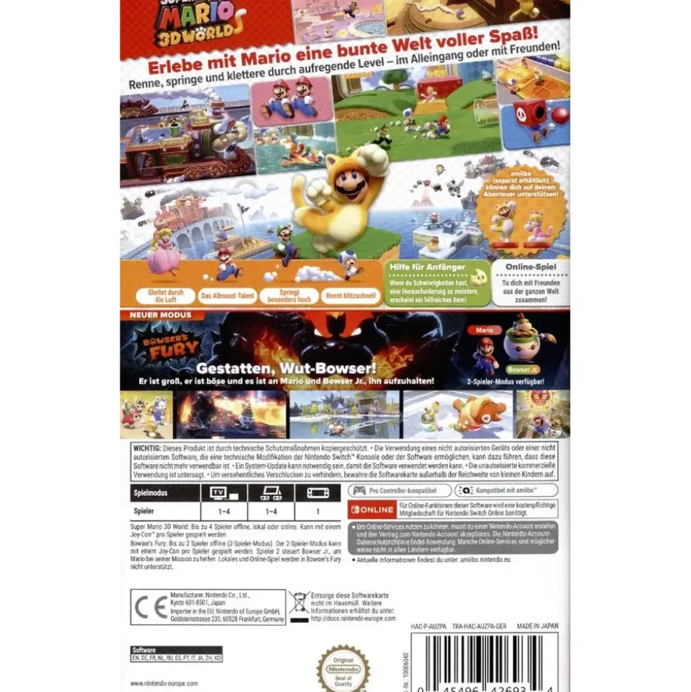 Nintendo Super Mario 3D World + Bowser's Fury (Nintendo Switch)