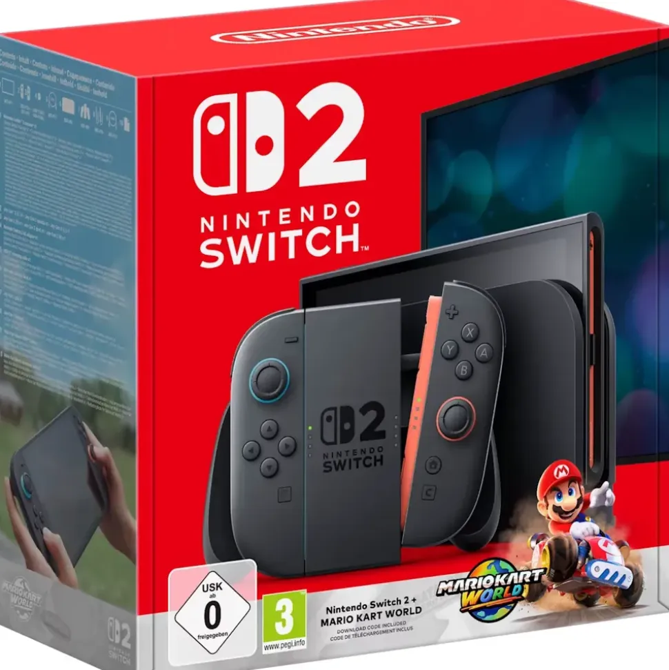 Nintendo Switch 2 + Mario Kart World Bundle