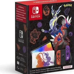 Nintendo Switch OLED-Modell Pokémon Karmesin & Purpur Edition