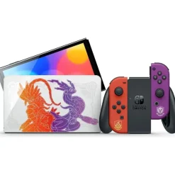 Nintendo Switch OLED-Modell Pokémon Karmesin & Purpur Edition