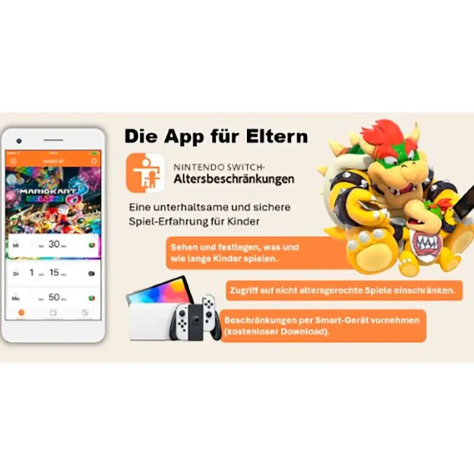 Nintendo Switch OLED-Modell weiß + Mario Kart 8 Deluxe