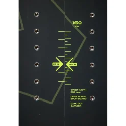 Nitro Herren Doppleganger Splitboard 24/25 (Größe 160CM, schwarz)