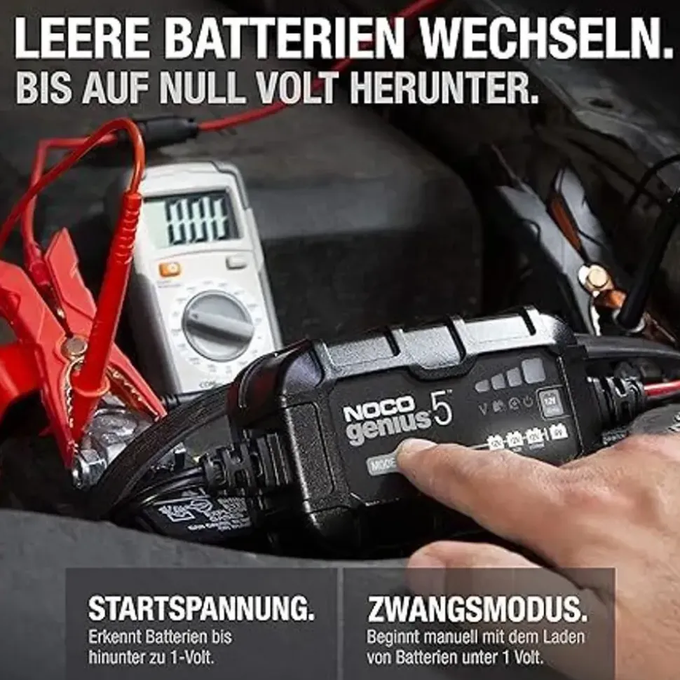 Noco GENIUS5EU 5A Battery Charger