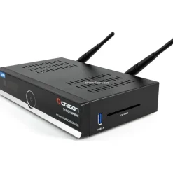 Octagon SF8008 Supreme 4K UHD Combo Receiver DVB-S2X + DVB-C/T2 500GB HDD - Schwarz