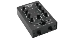 Omnitronic GNOME-202 Mini-Mixer schwarz