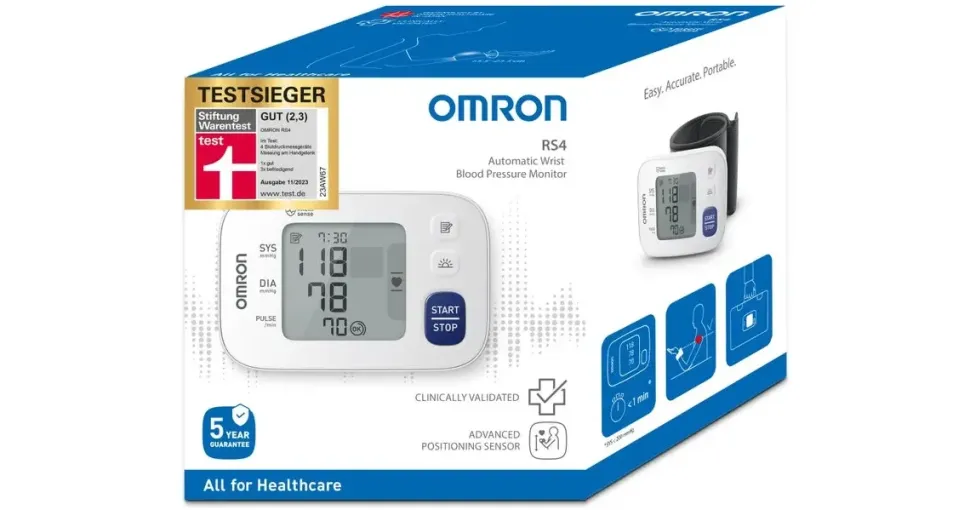 Omron RS4 Blutdruckmessgerät