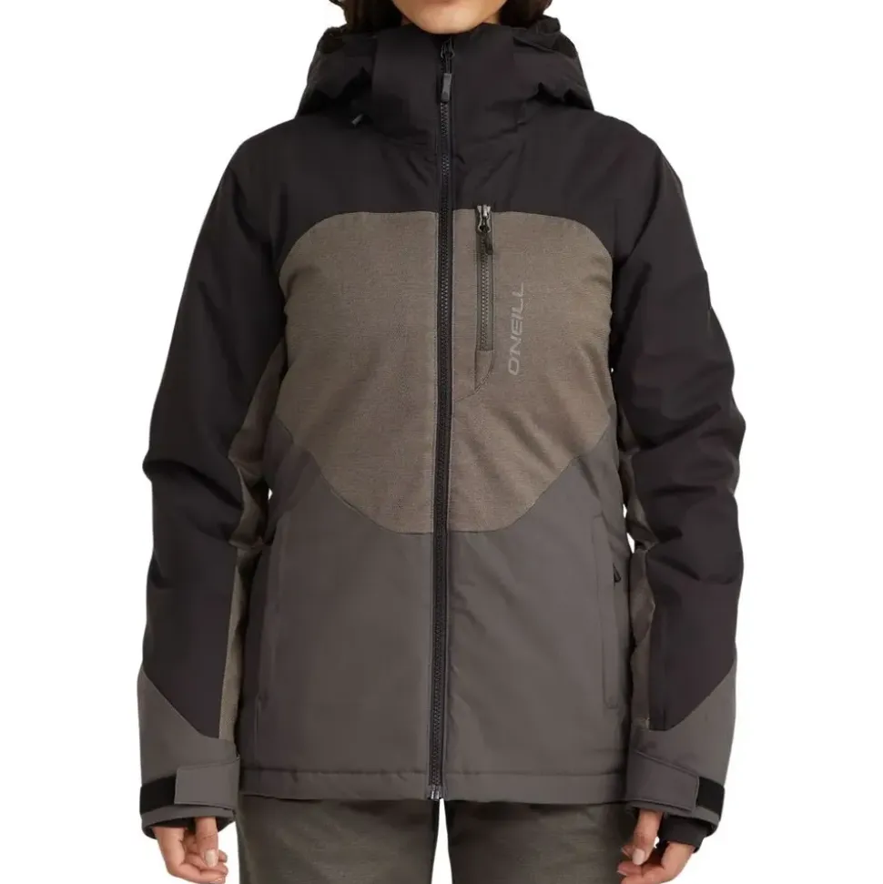 O'Neill Carbonite Skijacke Damen Schwarz L