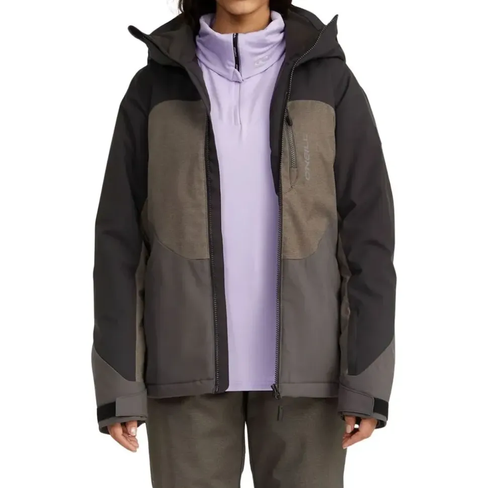 O'Neill Carbonite Skijacke Damen Schwarz L