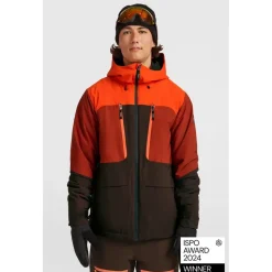 O'Neill Fwc Peak Fire Snow Jacke Flame Colour Block XL