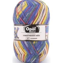 OPAL Sockenwolle 4-fach Nach Hundertwasser 100 g