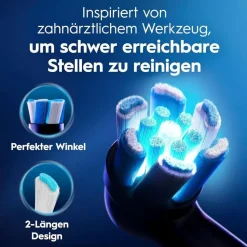 Oral-B iO Series 6 black lava + Reiseetui + Aufsteckbürste 3 St.