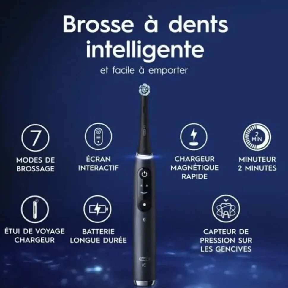 Oral-B IO Series 9 Black Onyx + Aufsteckbürsten 3 St. Geschenk Edition