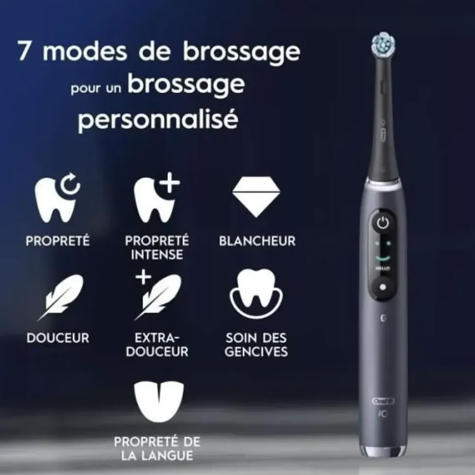 Oral-B IO Series 9 Black Onyx + Aufsteckbürsten 3 St. Geschenk Edition