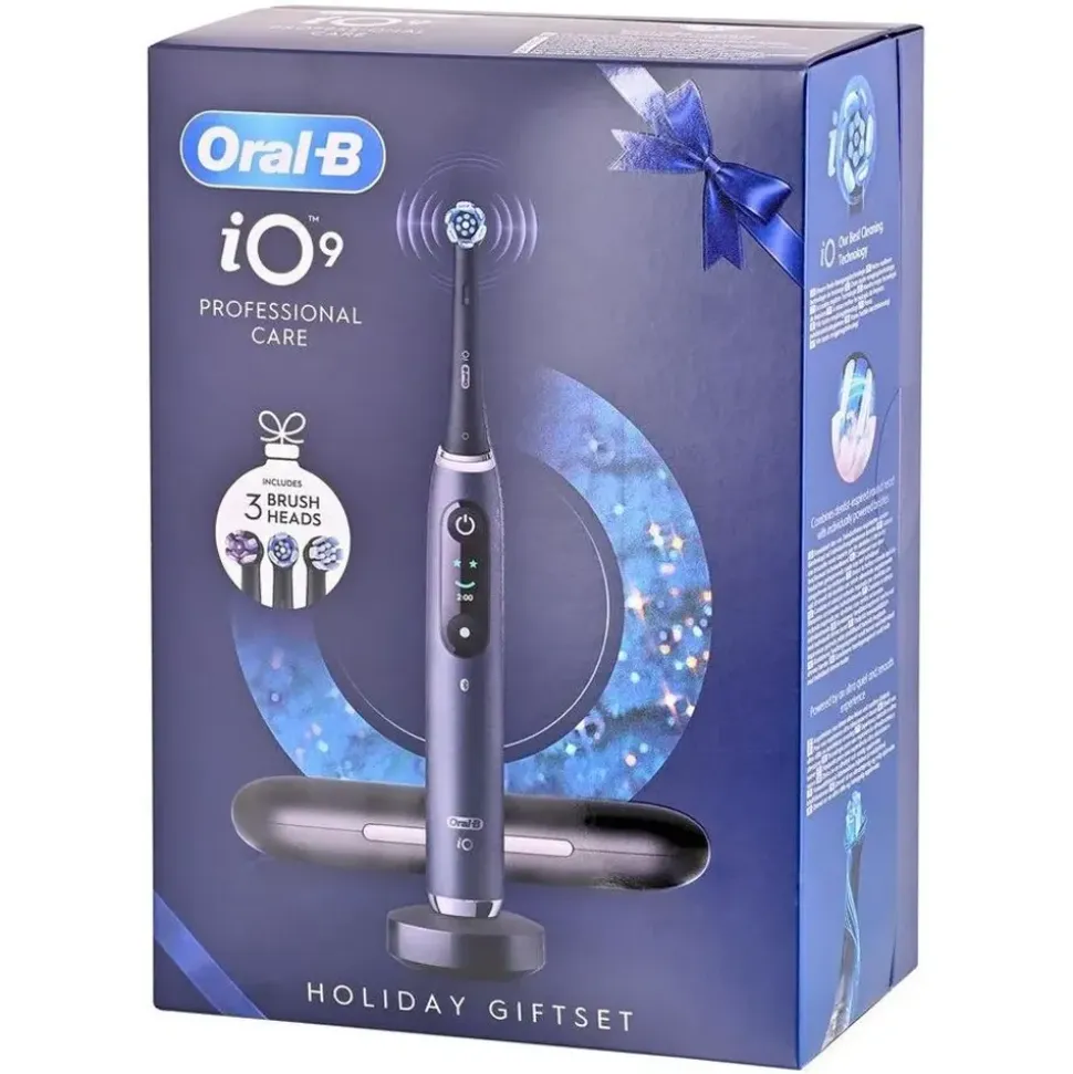 Oral-B IO Series 9 Black Onyx + Aufsteckbürsten 3 St. Geschenk Edition