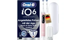 Oral-B iO Series 6 pink sand + Reiseetui + Aufsteckbürste 2 St.