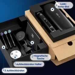 Oral-B iO Series 9 Plus Edition Black Onyx + Aufsteckbürsten 3 St.