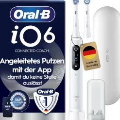 Oral-B iO Series 6 white + Aufsteckbürste 2 St.