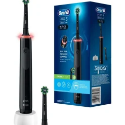 Oral-B Pro 3 3000 CrossAction schwarz + Aufsteckbürste