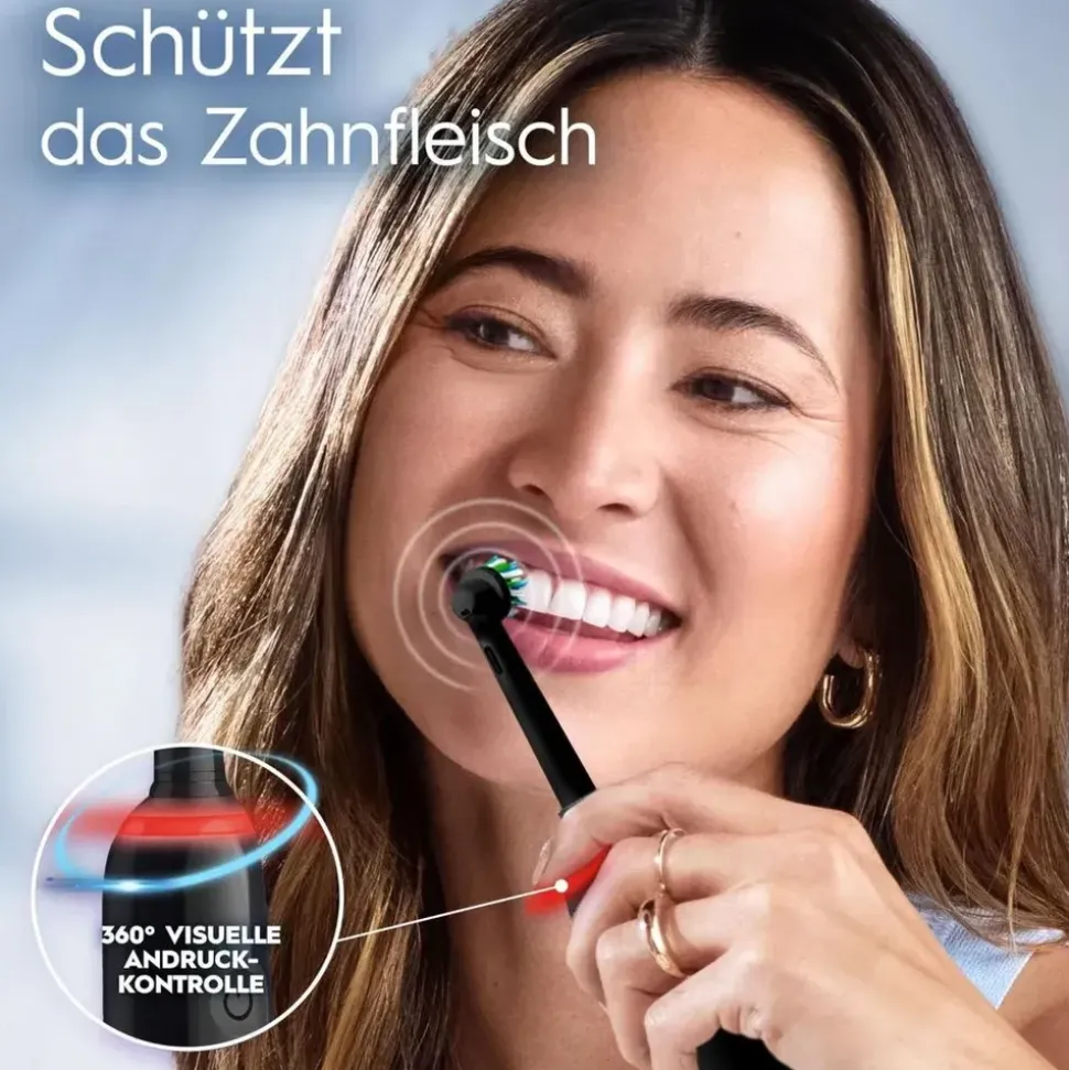 Oral-B Pro 3 3000 CrossAction schwarz + Aufsteckbürste