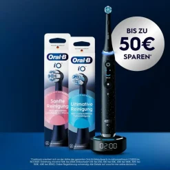Oral-B Pro 3 3000 CrossAction schwarz + Aufsteckbürste