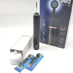 Oral-B Pro 3 3000 CrossAction schwarz + Aufsteckbürste