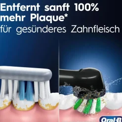 Oral-B Pro 3 3000 CrossAction schwarz + Aufsteckbürste