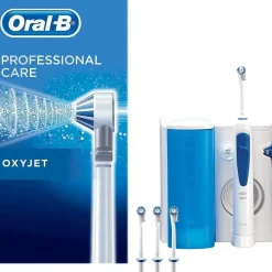 Oral-B Professional Care OxyJet Munddusche inkl. 2 Ersatzaufsätze