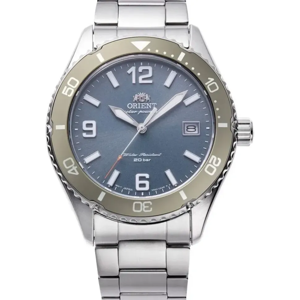 Orient Mako 40 Solar Edelstahl 40 mm RA-WJ0002L10B