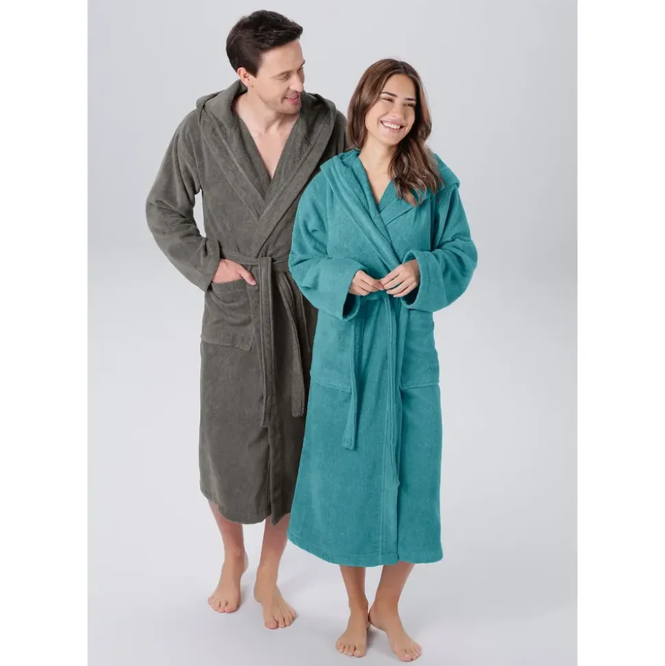 OTTO home Bademantel Regona Blau XXL