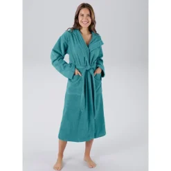 OTTO home Bademantel Regona Blau XXL