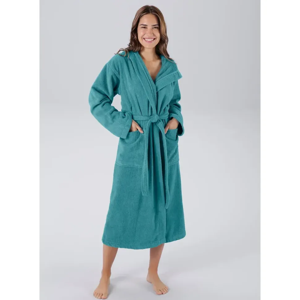 OTTO home Bademantel Regona Blau XXL