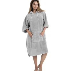 OTTO home Badeponcho Lillou Grau XXL