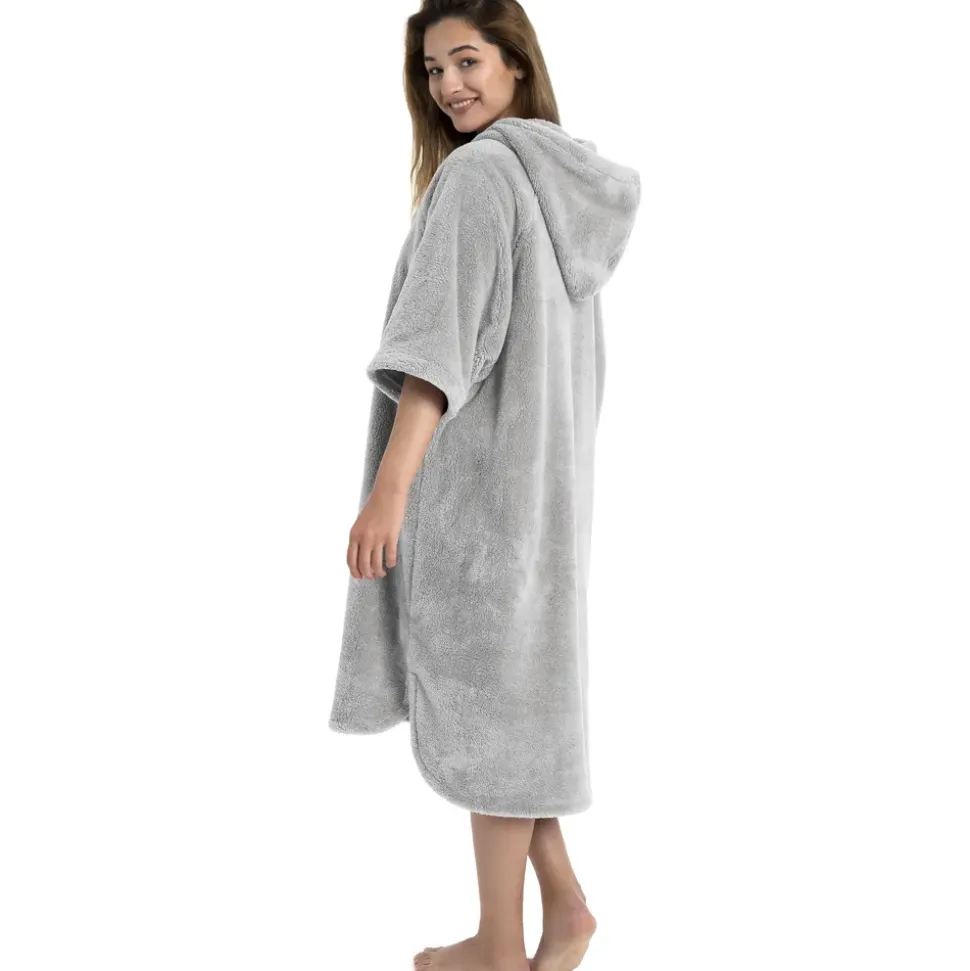 OTTO home Badeponcho Lillou Grau XXL