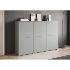 OTTO home Highboard 180 x 125 x 39,5 cm grau