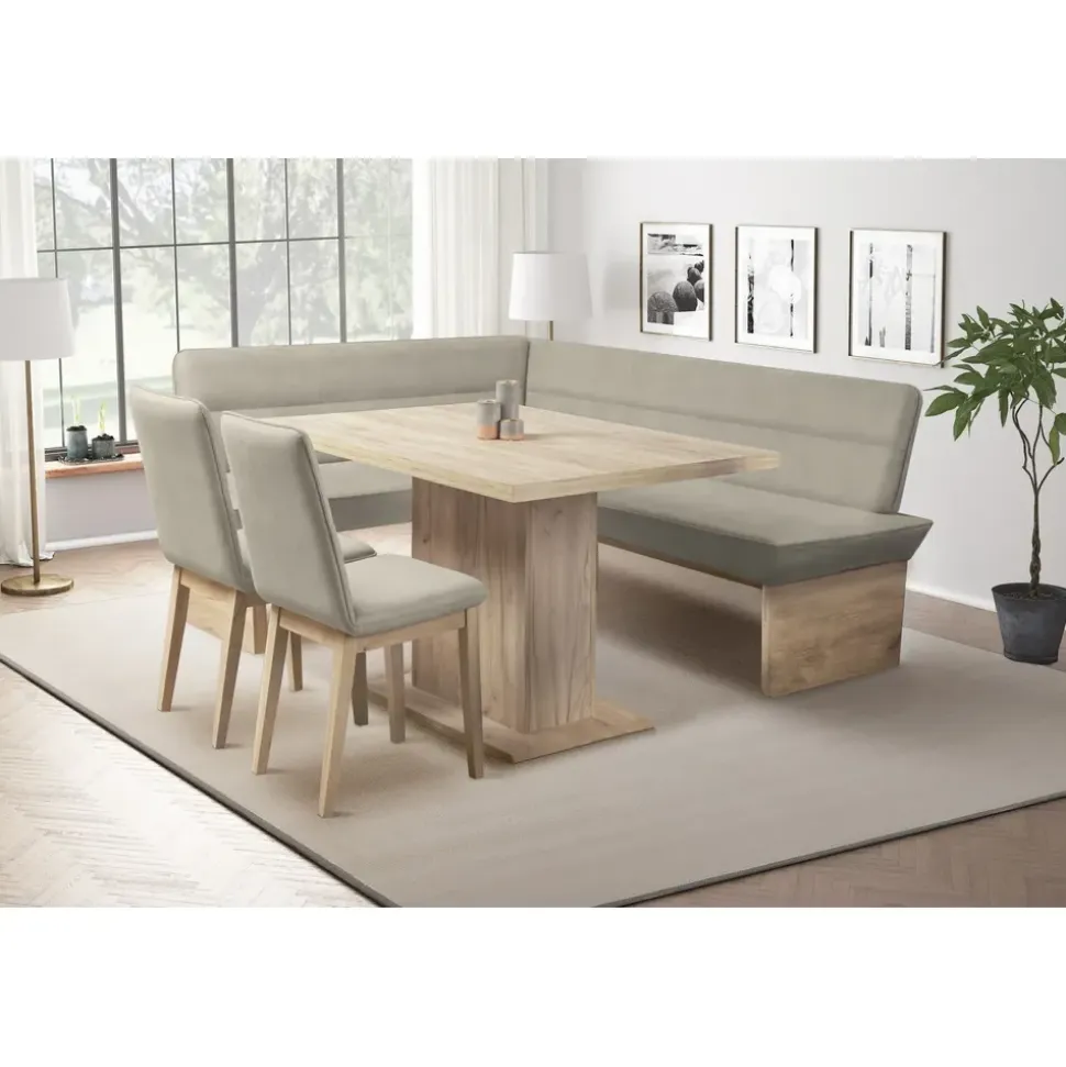 OTTO home HOME Beluna + Cross Premium Collection (4-tlg.) latte-braun