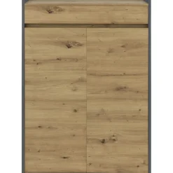 OTTO home Kosmo 80 x 117,5 x 35 cm anthrazit/eiche/anthrazit