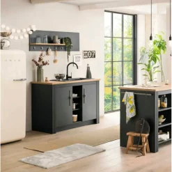OTTO home KS-Westminster Kochfeld links grau