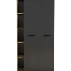OTTO home Moid 88,2 x 174,6 x 41,5 cm Schwarz