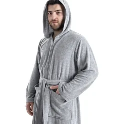 OTTO home Nela Bademantel Grau XXL