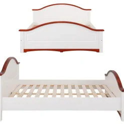 OTTO home Schlafzimmer-Set HOME AFFAIRE "Konrad" Schlafzimmermöbel-Sets weiß (weiß, kirschbaumfarben) Komplett-Schlafzimmer Komplettschlafzimmer Schlafzimmer Schlafzimmermöbel-Sets mit 5-trg. Kleiderschrank, Bett 180200 cm und 2 Nachttischen