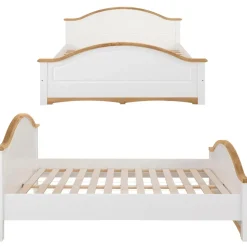 OTTO home Schlafzimmer-Set Konrad', komplettes Schlafzimmer mit großem Schrank, (Set, 4-tlg., Kleiderschrank 5 türig mit Schubladen, 2 Nachttische, Bett 180x200cm), mit 5-trg. Kleiderschrank, Bett 180/200 cm und 2 Nachttischen weiß