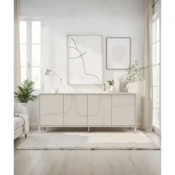 OTTO home Sideboard 205 x 84 x 40 cm Beige