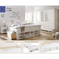 OTTO home Tessin 180 x 200 cm weiß