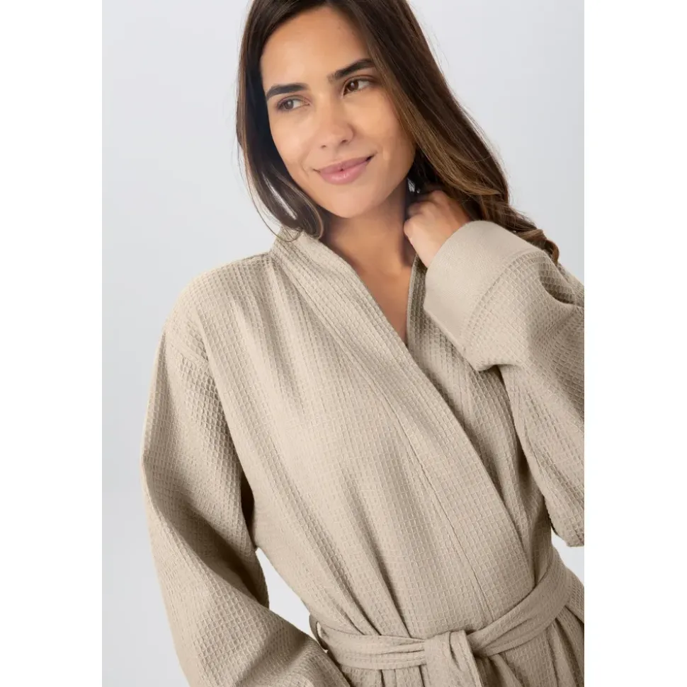 OTTO home Vanessa Bademantel Beige M