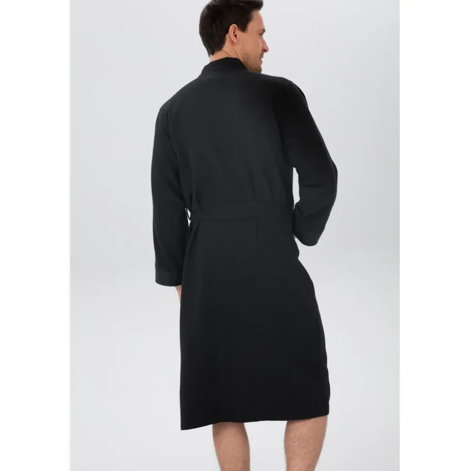 OTTO home Vanessa Bademantel Schwarz S