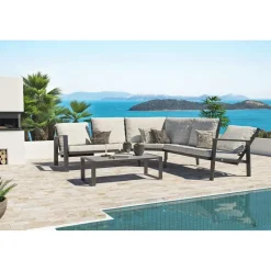 Outflexx Theia L Loungeset grau meliert