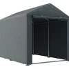 Outsunny Garagenzelt 1,6 x 2,18 x 1,72 m Lagerzelt mit UV-Schutz, Reißverschlusstür