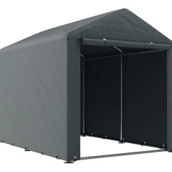Outsunny Garagenzelt 1,6 x 2,18 x 1,72 m Lagerzelt mit UV-Schutz, Reißverschlusstür