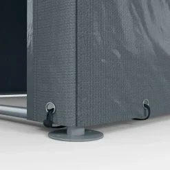 Outsunny Garagenzelt 1,6 x 2,18 x 1,72 m Lagerzelt mit UV-Schutz, Reißverschlusstür