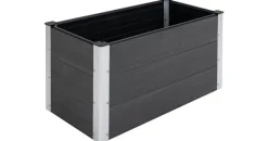 Outsunny Hochbeet 100 x 50 x 50 cm Grau